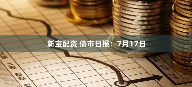新宝配资 债市日报：7月17日