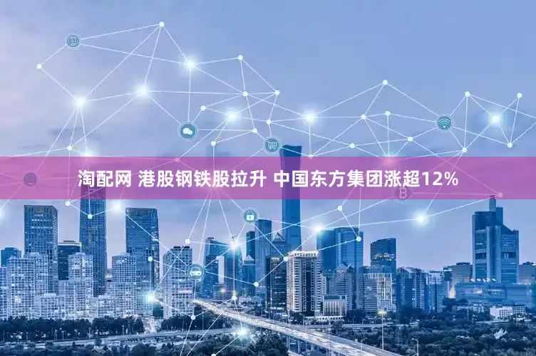 淘配网 港股钢铁股拉升 中国东方集团涨超12%